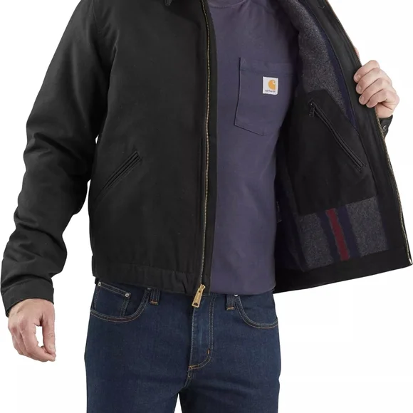 Carhartt Men's Black Jacket - Picture 2 of 12